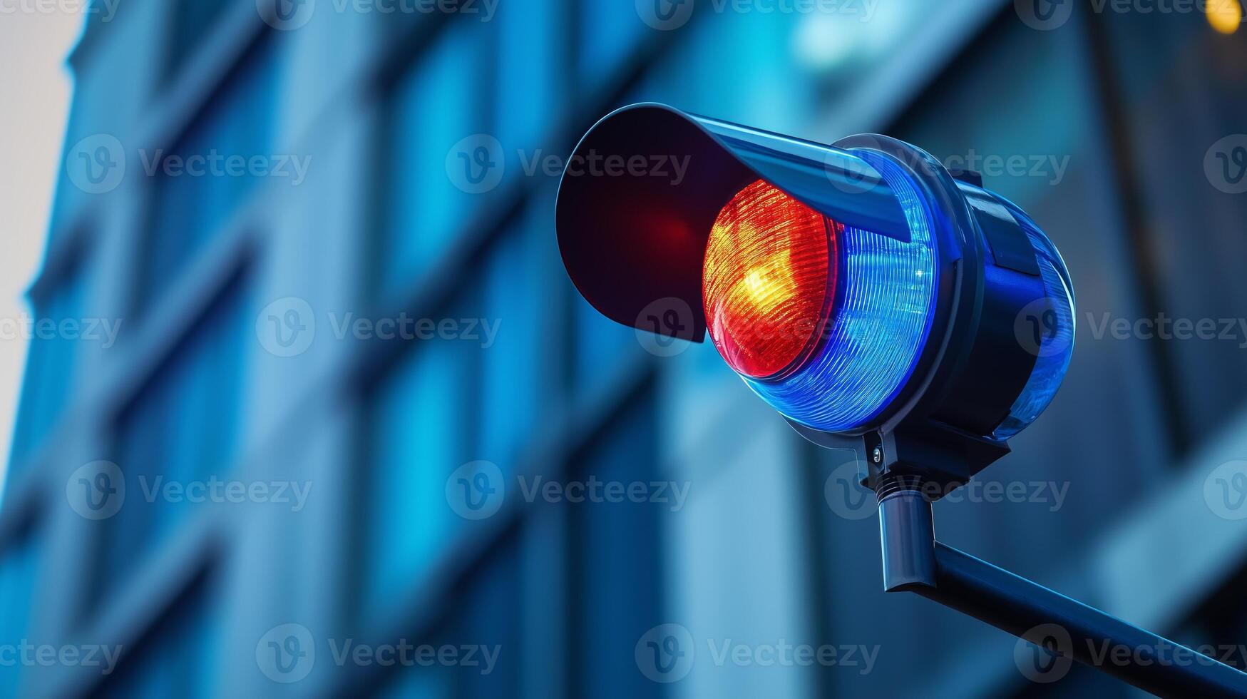 emergency public warning siren. activated concepts photo