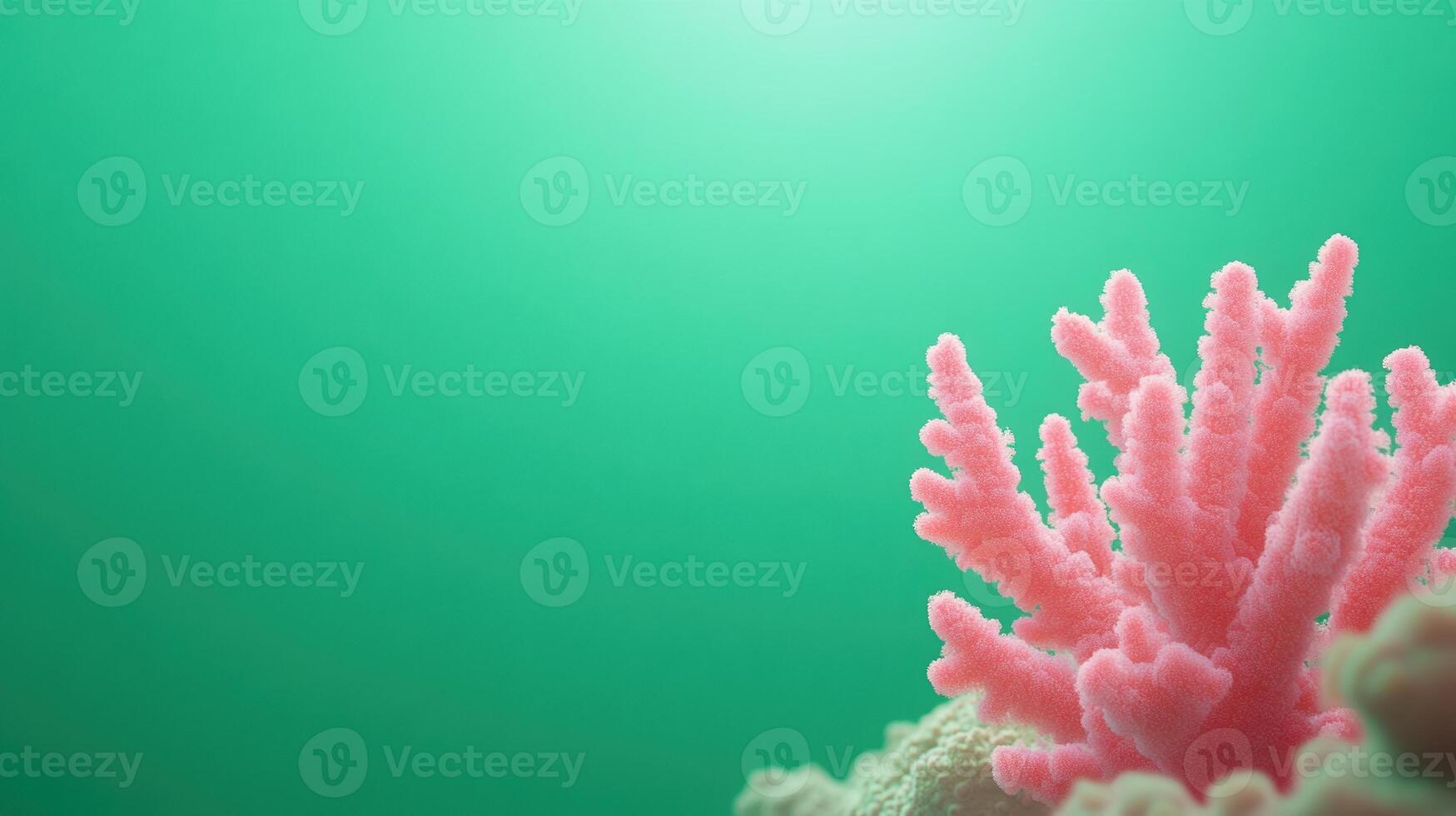 Coral Gene Editing Chambers with Green Screen Viewport for Environmental Research and Conservation Imagery photo