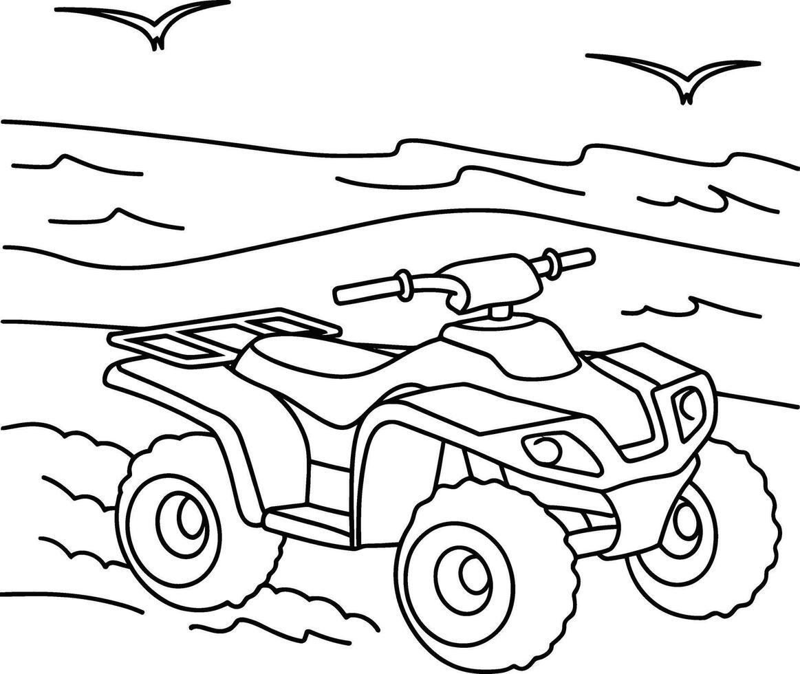 Emergency Vehicles A Creative Coloring Adventure vector