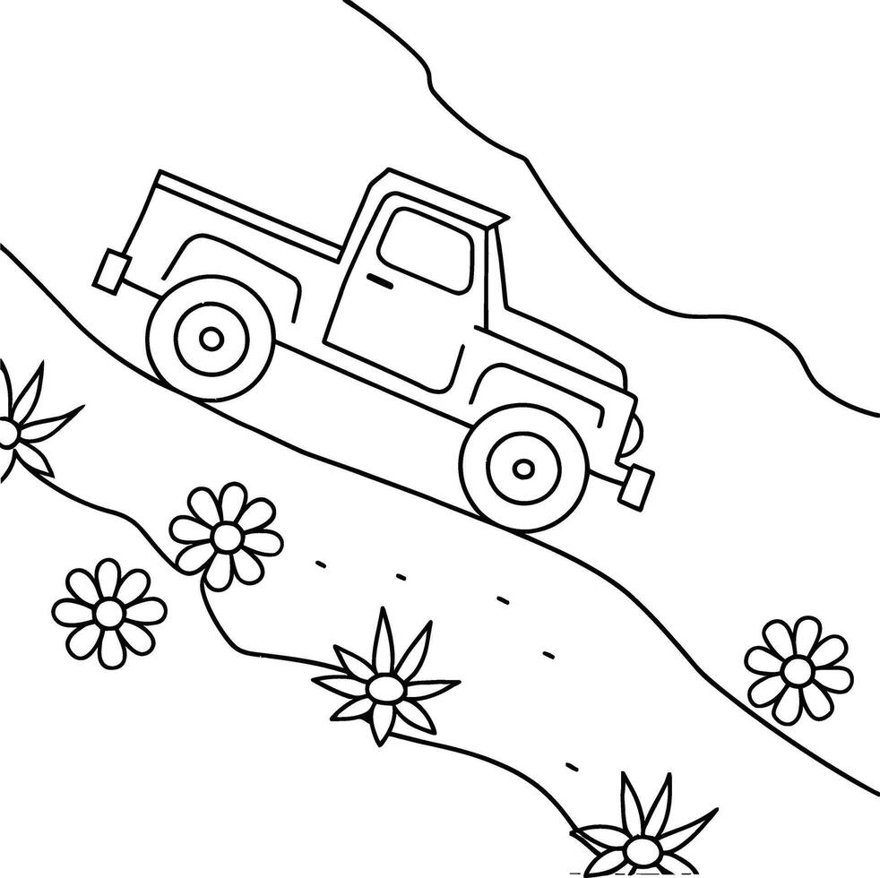 Colorful Emergency Response Vehicles for Kids vector