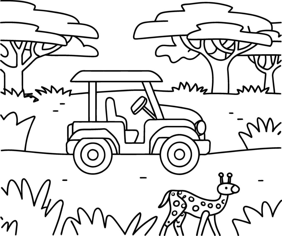 First Responder Vehicles Coloring Sheets vector