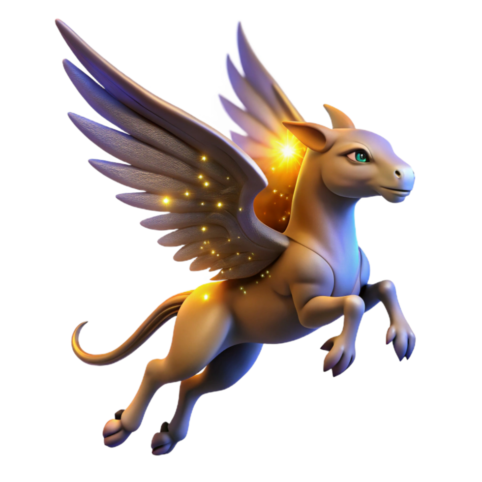 Magical Pegasus in Flight png
