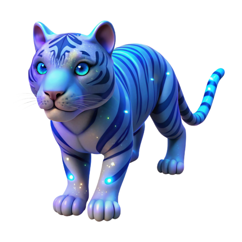 Glowing Tiger Cub png