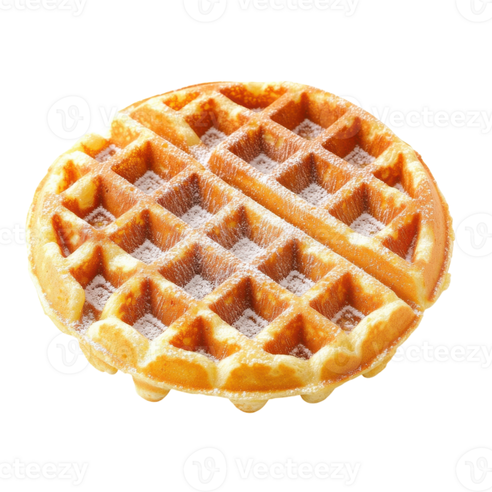 Sweet Waffle Perfect Texture on transparent background. png