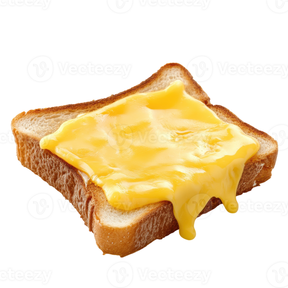 Melted Cheese Toast Sandwich on transparent background 55300144 PNG