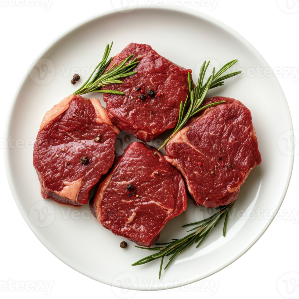 Juicy Grilled Beef Steak on transparent background. png