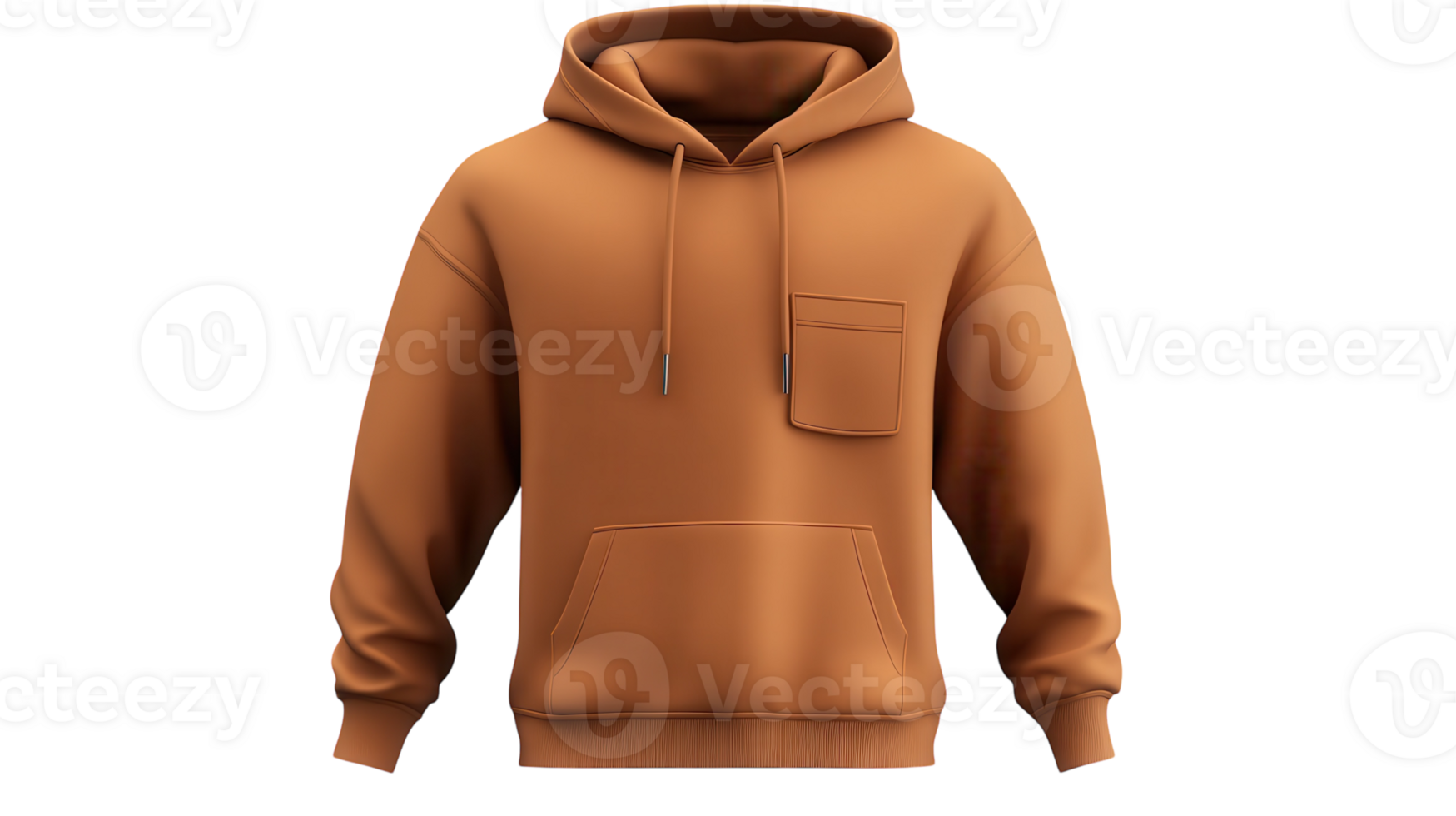 Stylish Hooded Sweatshirt with Kangaroo Pocket Perfect for Casual Wear and Layering in Different Seasons. png