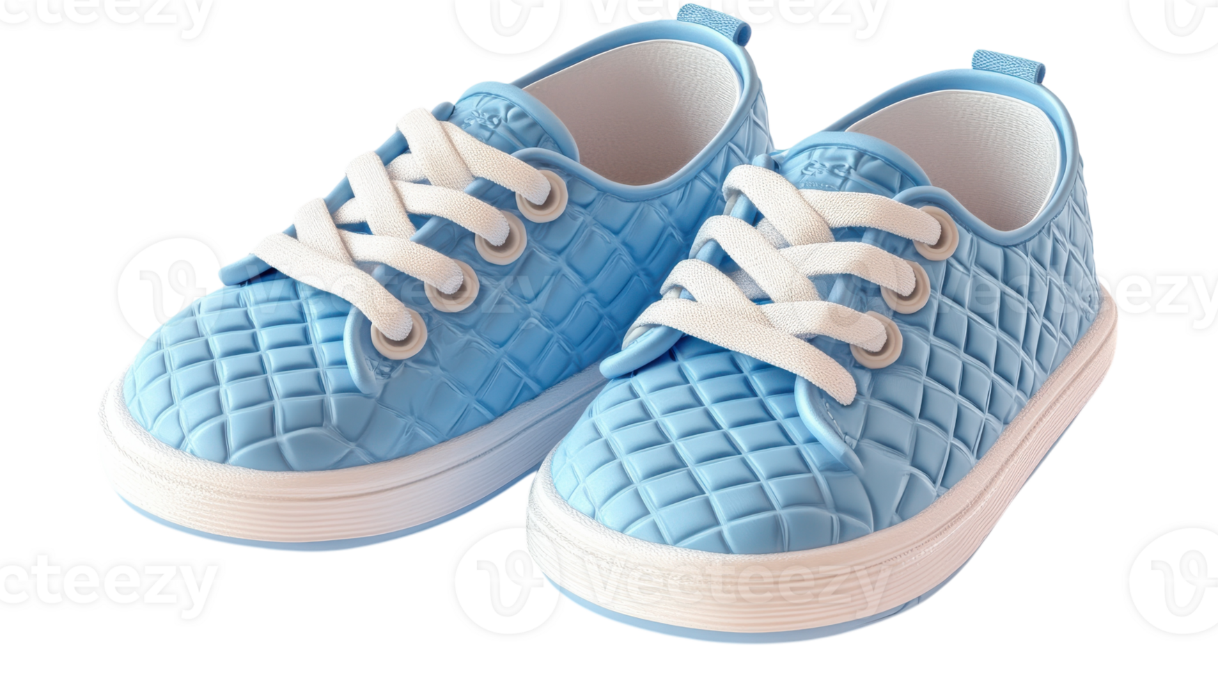 Charming Pair of Baby Shoes on a White Background Perfect for Newborn Photography, Blogs, and Baby Product Advertisements. png