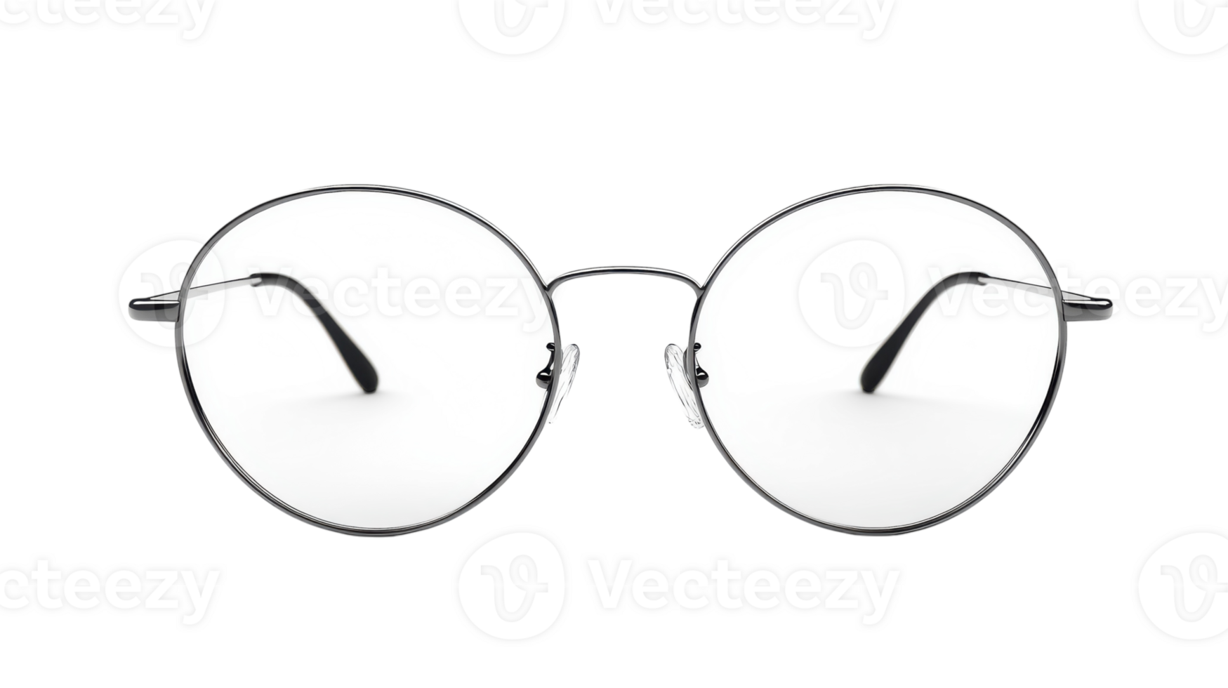 A Pair of Stylish Eyeglasses Perfect for Fashion and Eye Protection on a Clean White Background. png