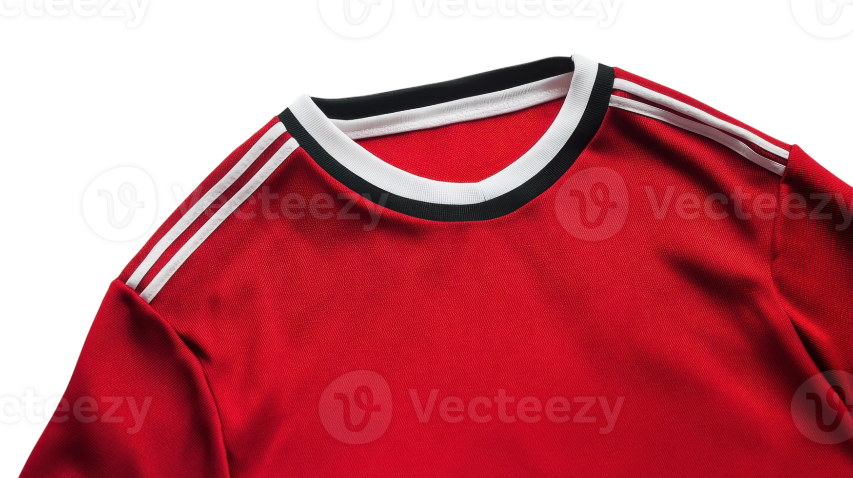 High-Quality Red Sports Jersey Featuring Team Logo Perfect for Athletes or Fans to Showcase Their Support and Style. png