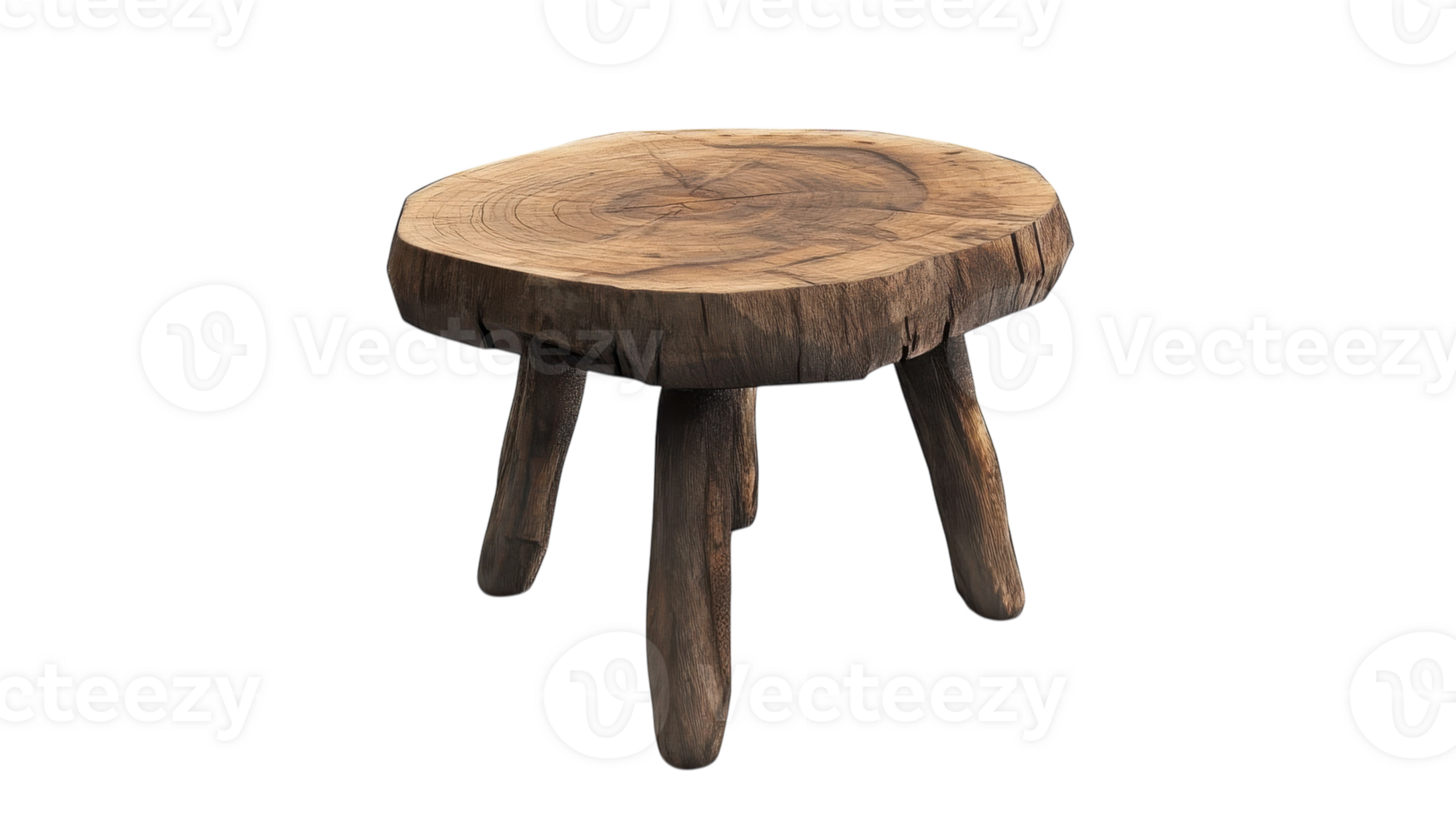 A Rustic Wooden Side Table Perfect for Adding Charm to Your Living Room or Bedroom Decor, Ideal for Styling with Decorative Items or as a Functional Piece. png