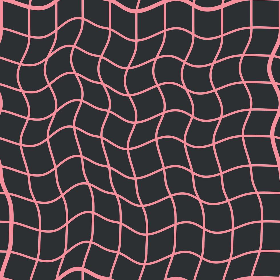 black checkered pattern with squares vector