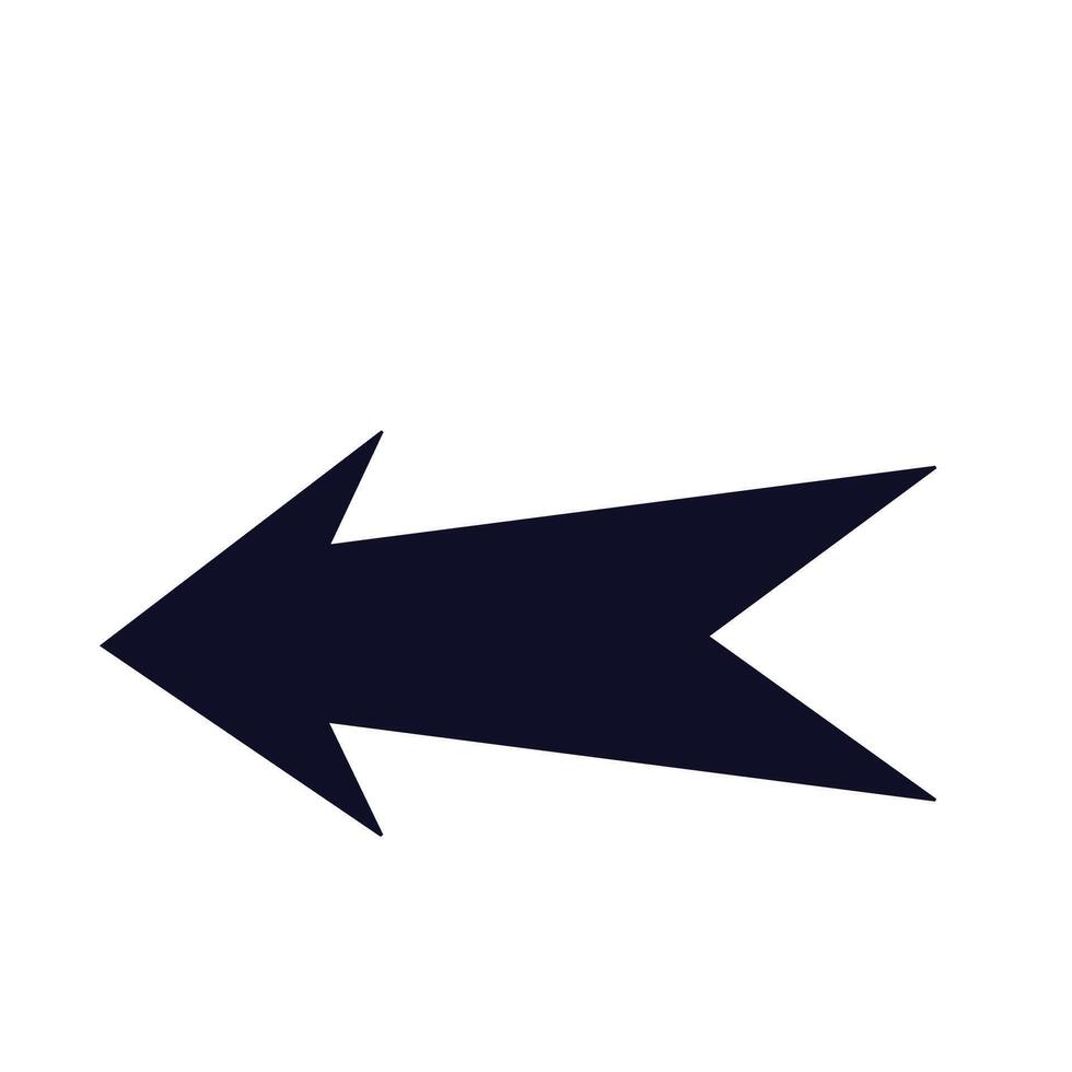 Black Arrow Graphic vector
