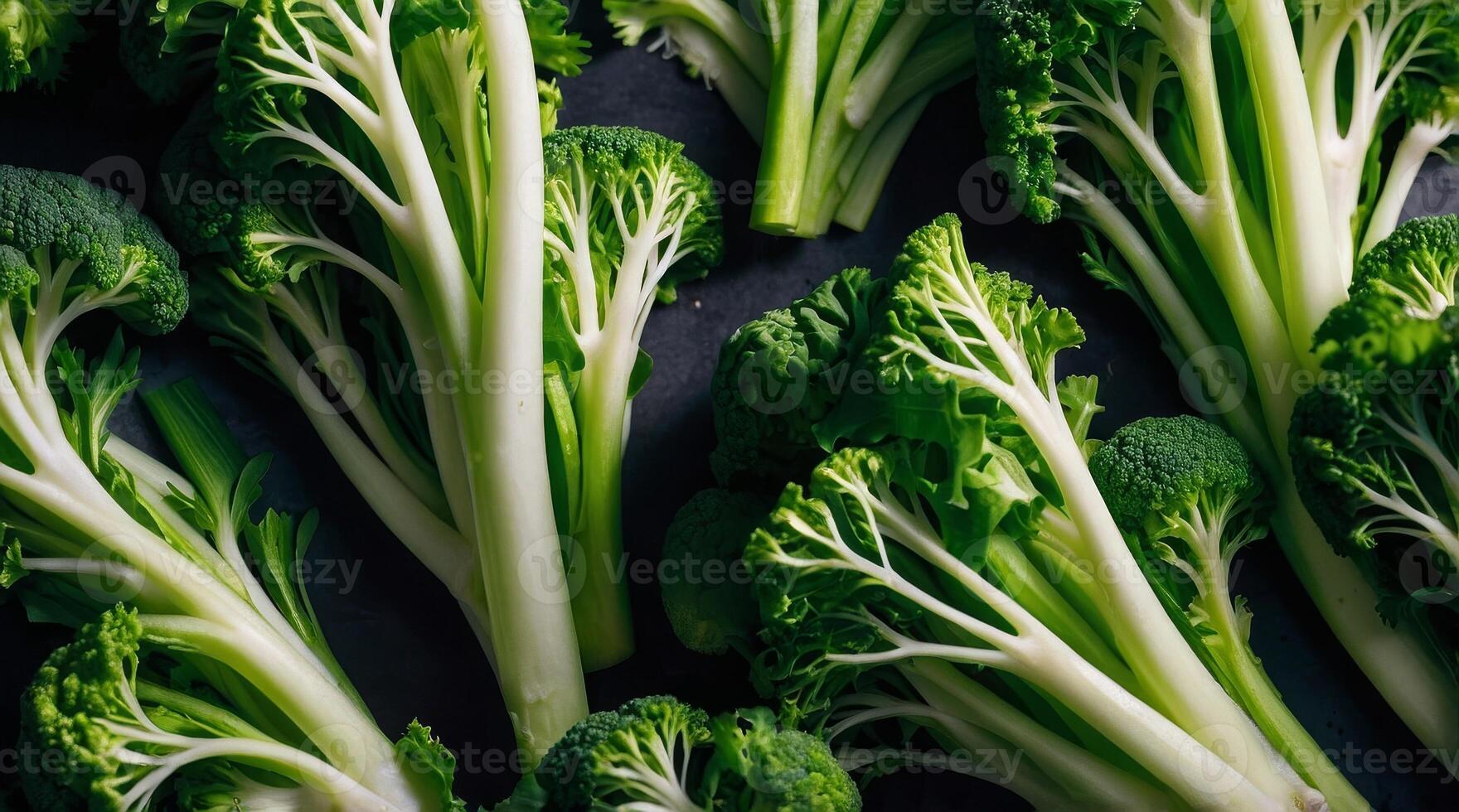 A delicate arrangement of thinly sliced green vegetables, creating a visually appealing and fresh pattern. photo