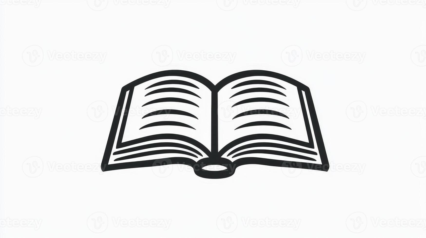 Iconic Book Symbol A Timeless Representation of Literary Tradition photo