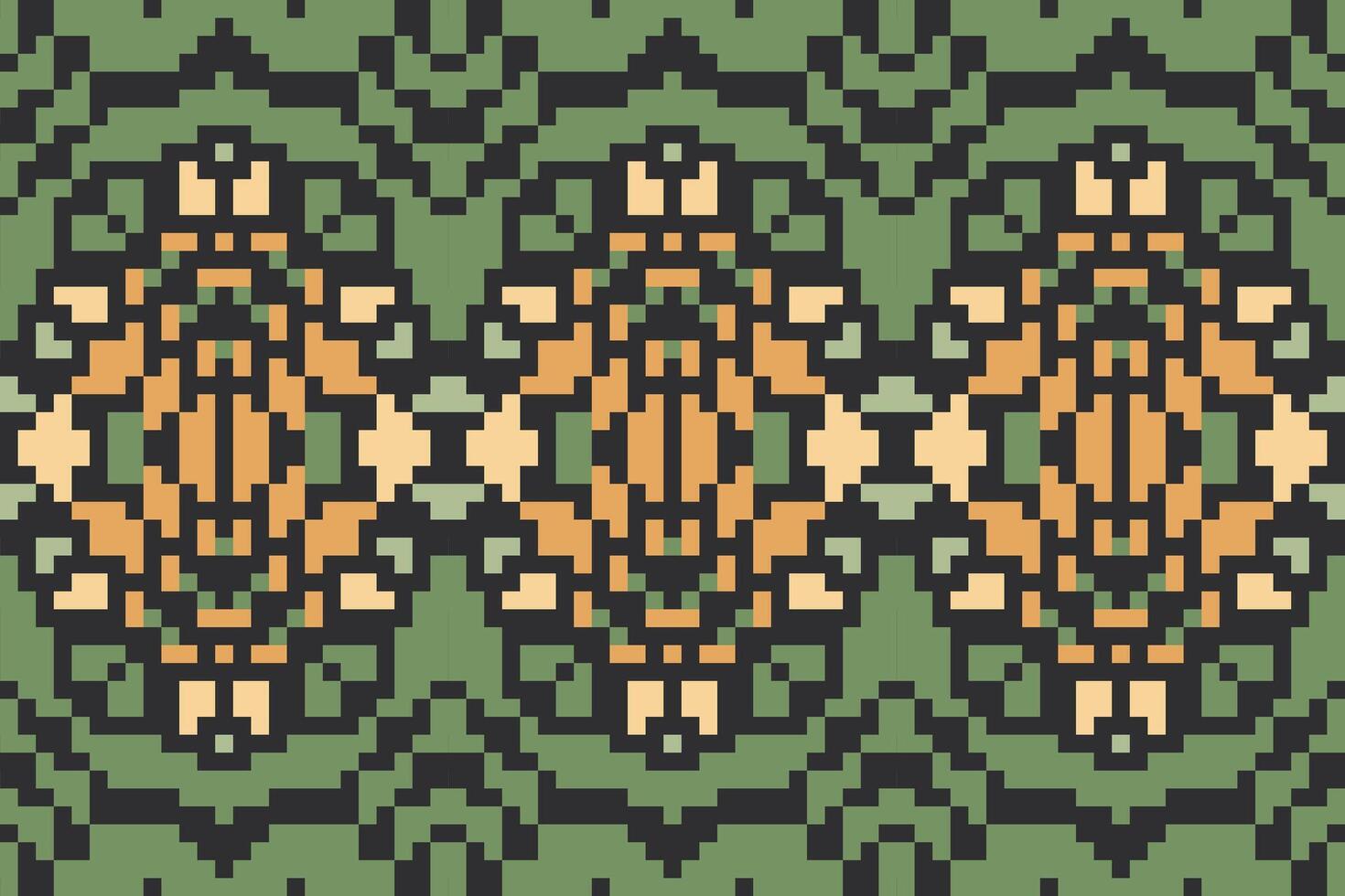 Geometric Ethnic Romanian Traditional Patternfolk Embroidery, Aztec Geometric Ornament Print. Design for Carpet, Wallpaper, Clothing, Wrapping, Fabric vector