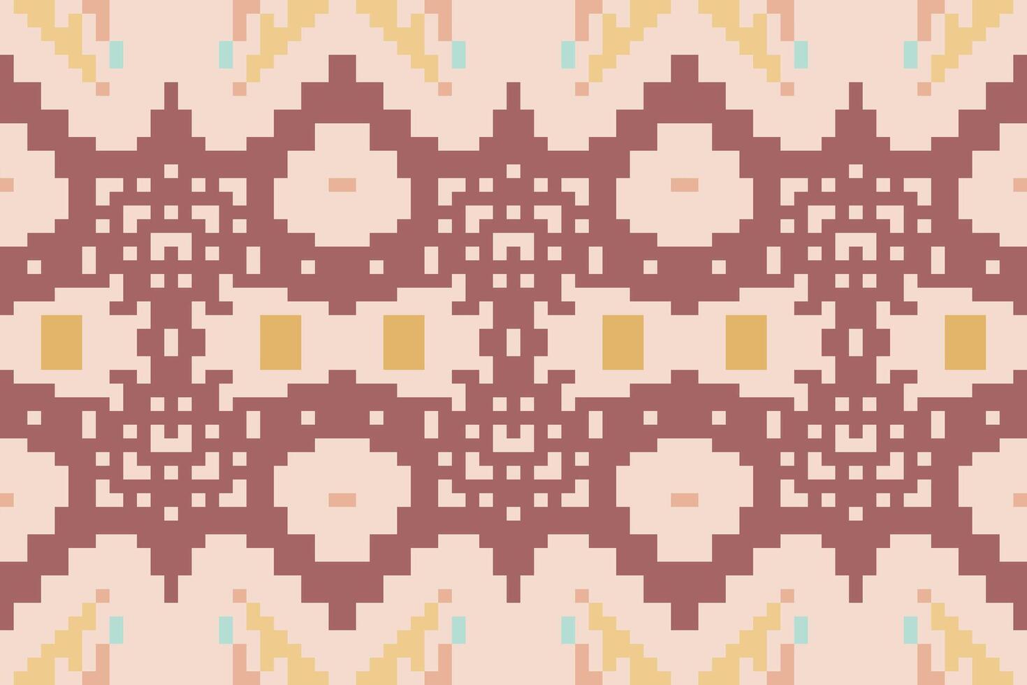 Oriental Colorful Abstract Geometric Patternfolk Embroidery, Aztec Geometric Ornament Print. Design for Carpet, Wallpaper, Clothing, Wrapping, Fabric vector