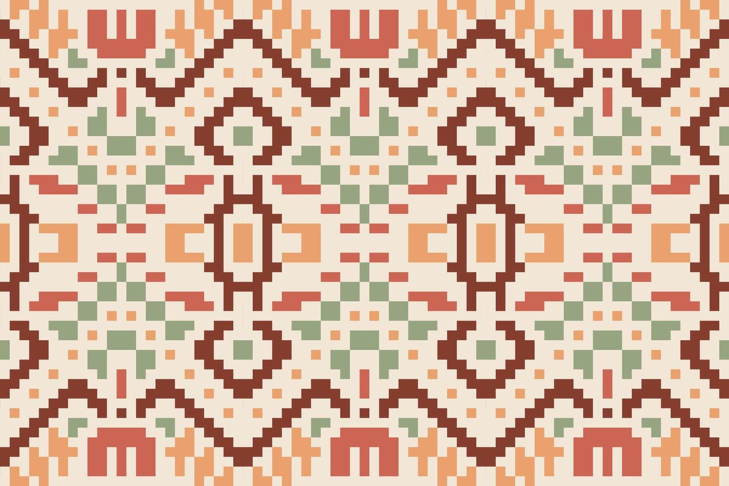 Turkish Geometric Pattern Designfolk Embroidery, Aztec Geometric Ornament Print. Design for Carpet, Wallpaper, Clothing, Wrapping, Fabric vector