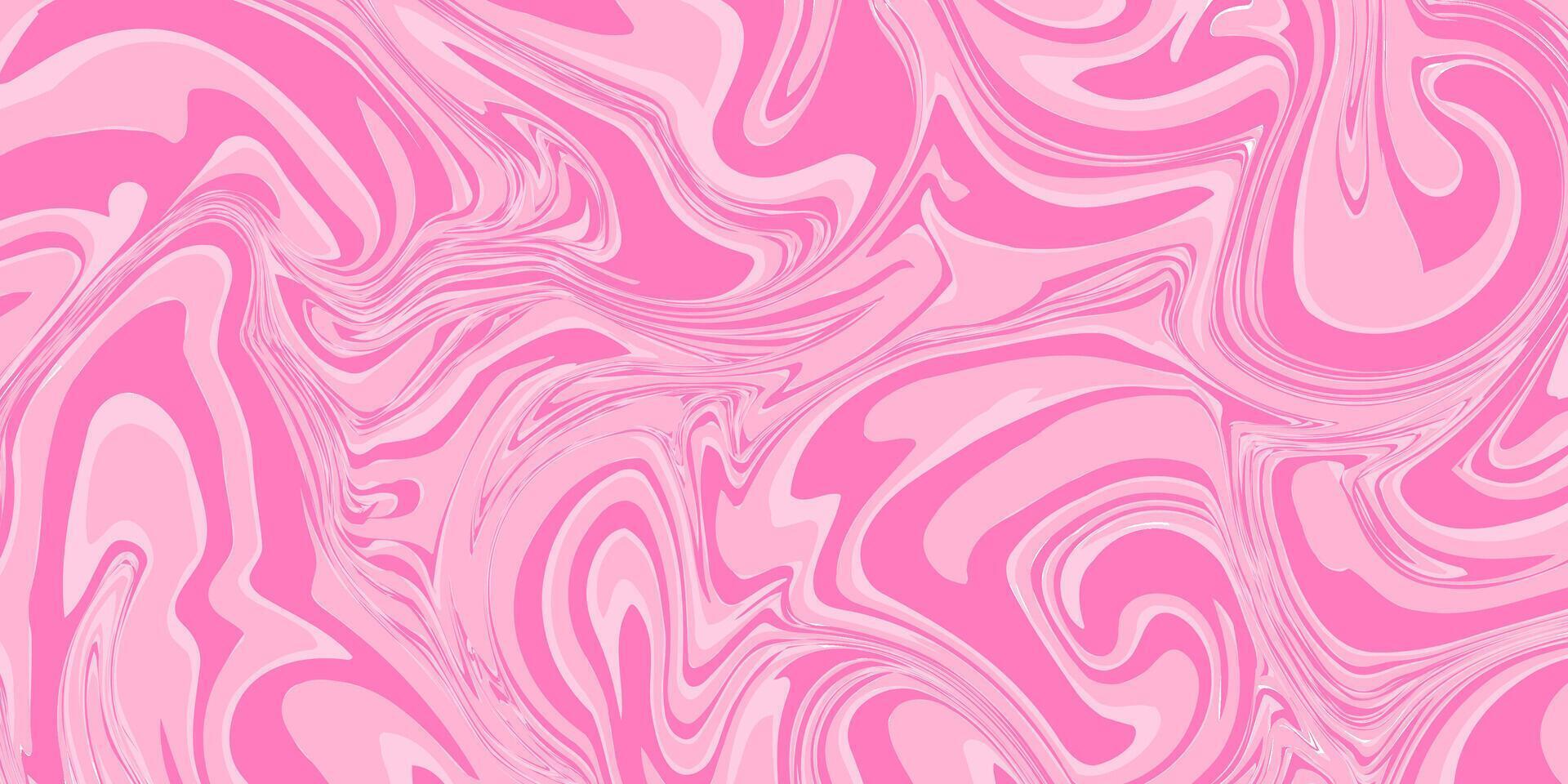 a pink marble background with swirls vector
