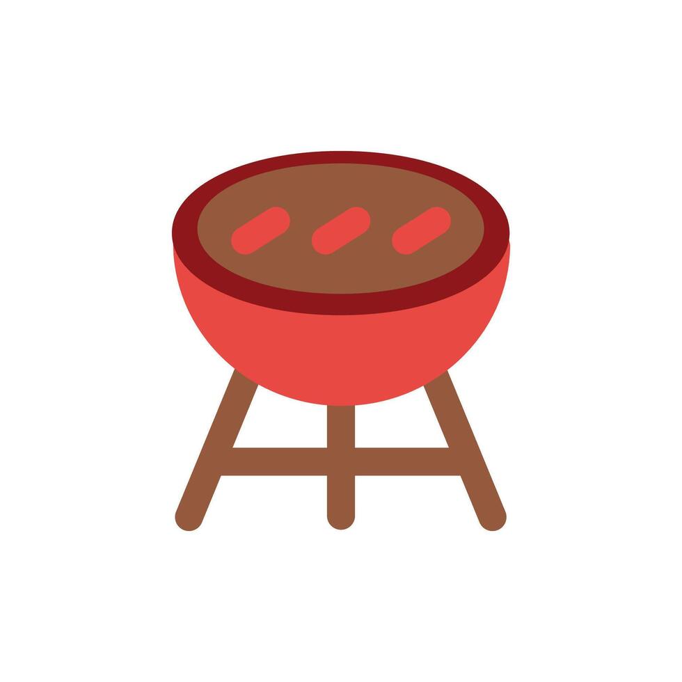 bbq party icon element vector