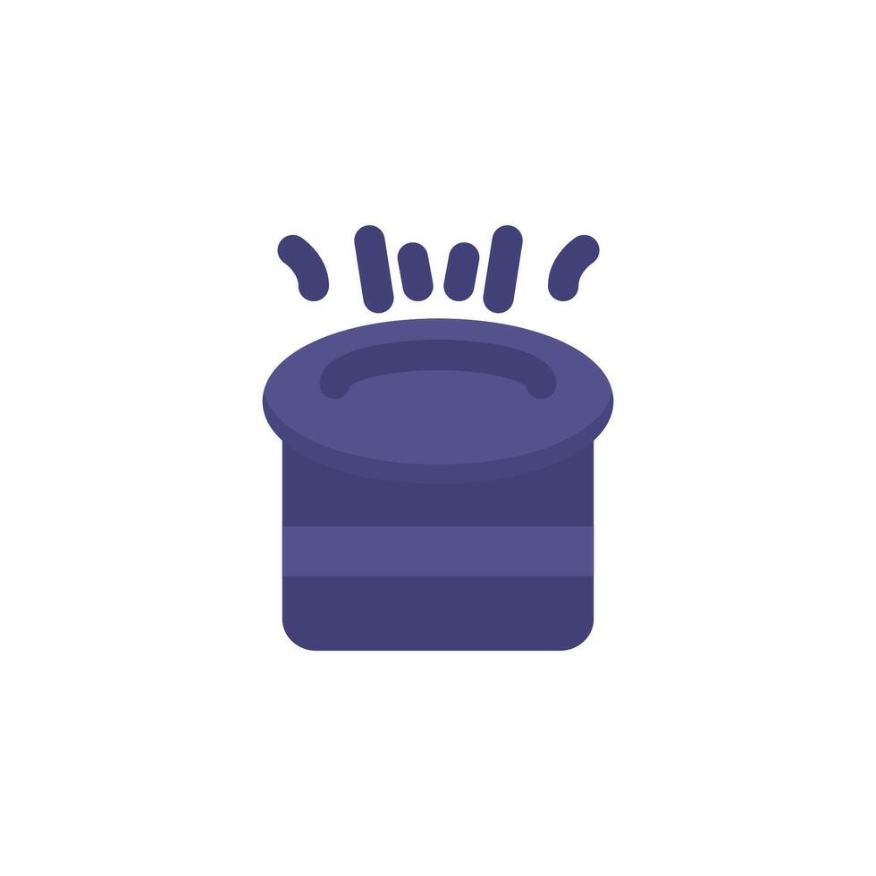 magic hat circus icon vector