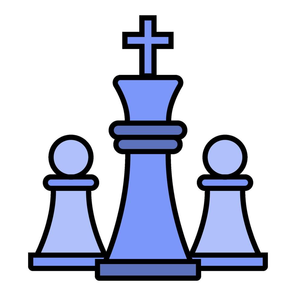 chess icon design template vector