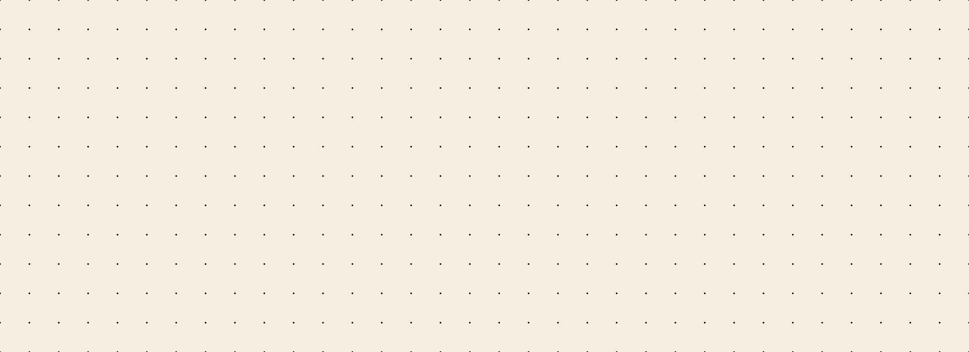 Beige journal planer page with dotted square grid. Simple square graph paper texture. Retro bullet notebook pattern background. Repeated school math sheet wallpaper. Note paper template vector