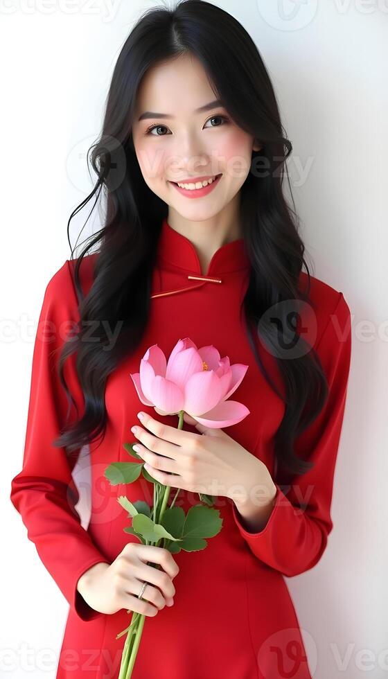 beautiful vietnamese woman photo