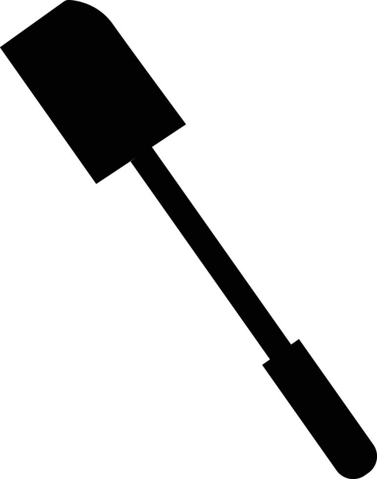 Cooking spatula for mixing icon. Spatula symbol. Silicone spatula sign. flat style. vector