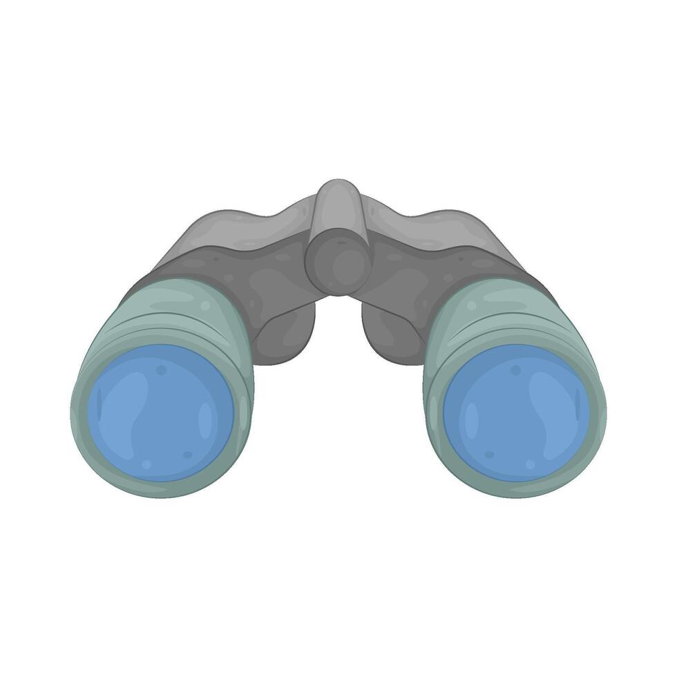 Illustration of Army Binoculars vector