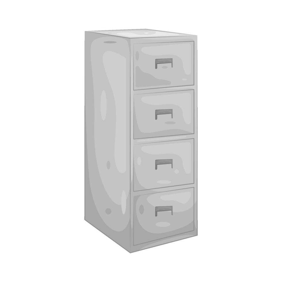 Police File Cabinet vector