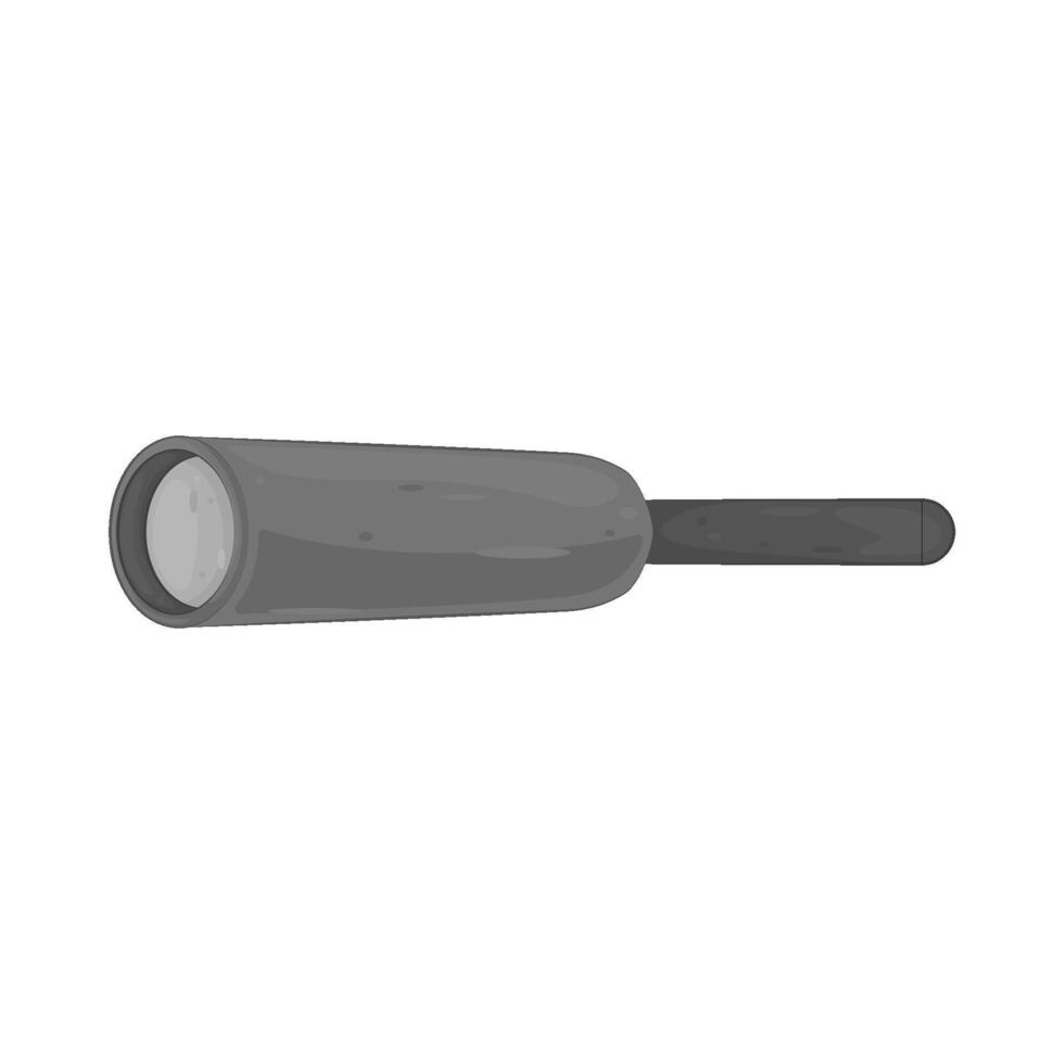 Illustration of Army spyglass vector
