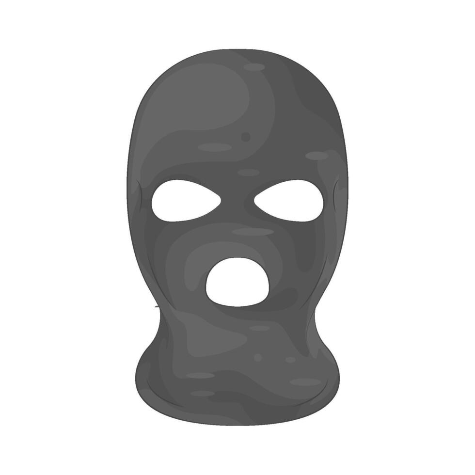 criminal mask illustration vector