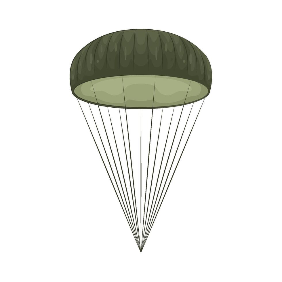 Illustration of Army Parachute vector