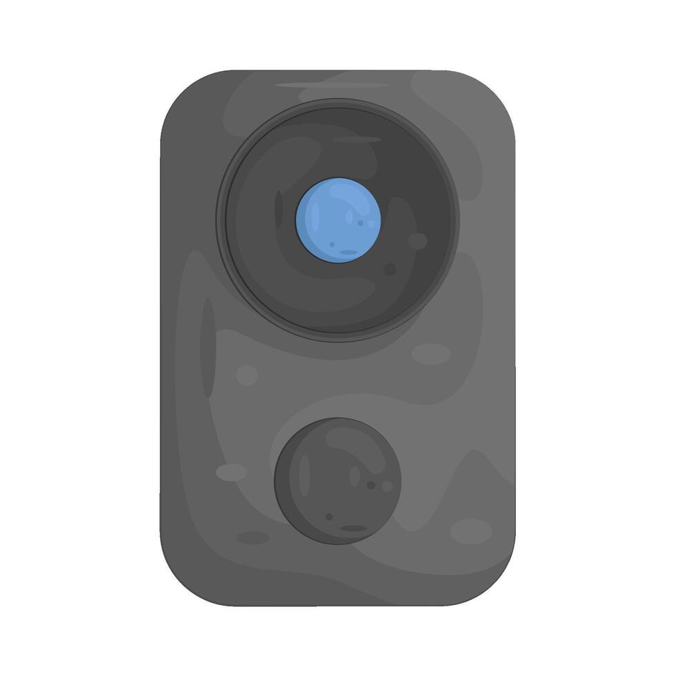 police body camera vector