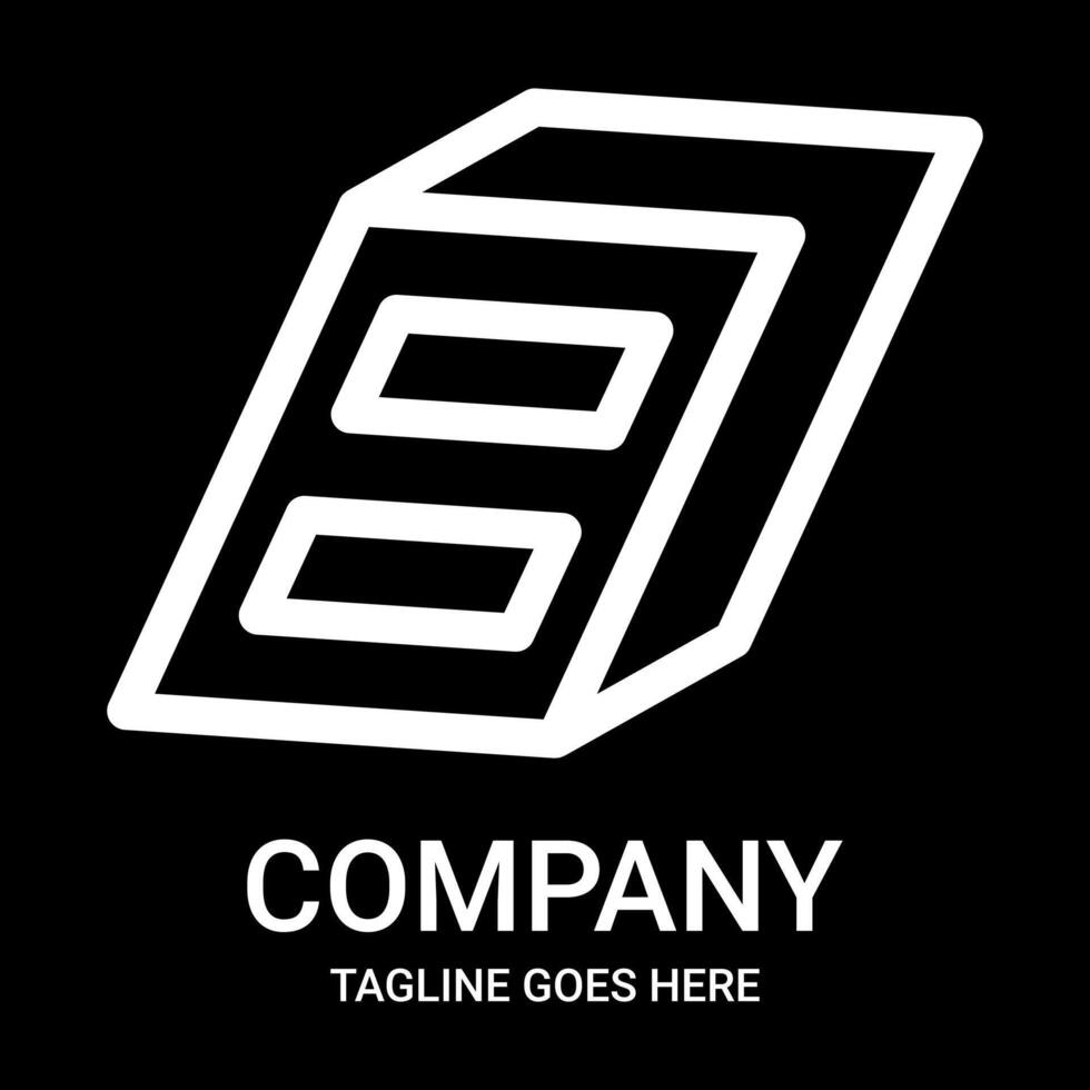 Make your logo stand out with a sleek, clean and simple look. Abstract outline number 8 logo. This design is perfect for companies, sports teams, gamers or t-shirts. vector