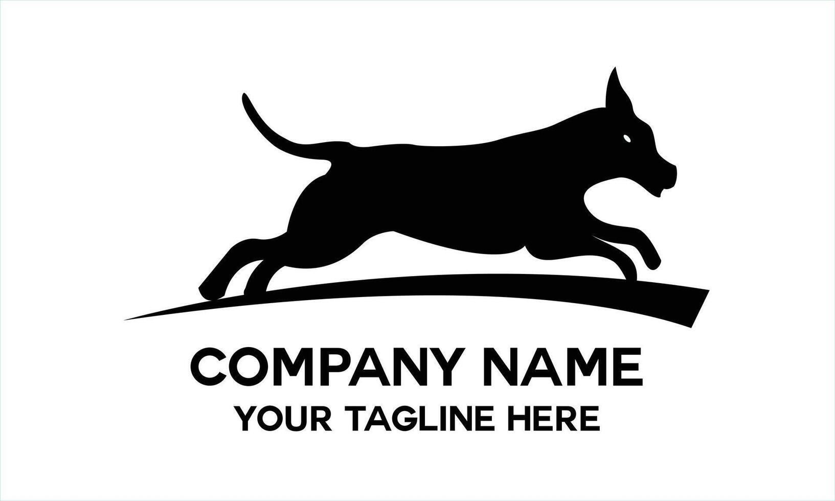 dog animal silhouette vector