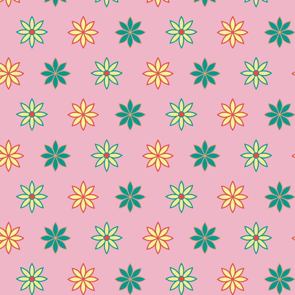 Floral Seamless Pattern . vector