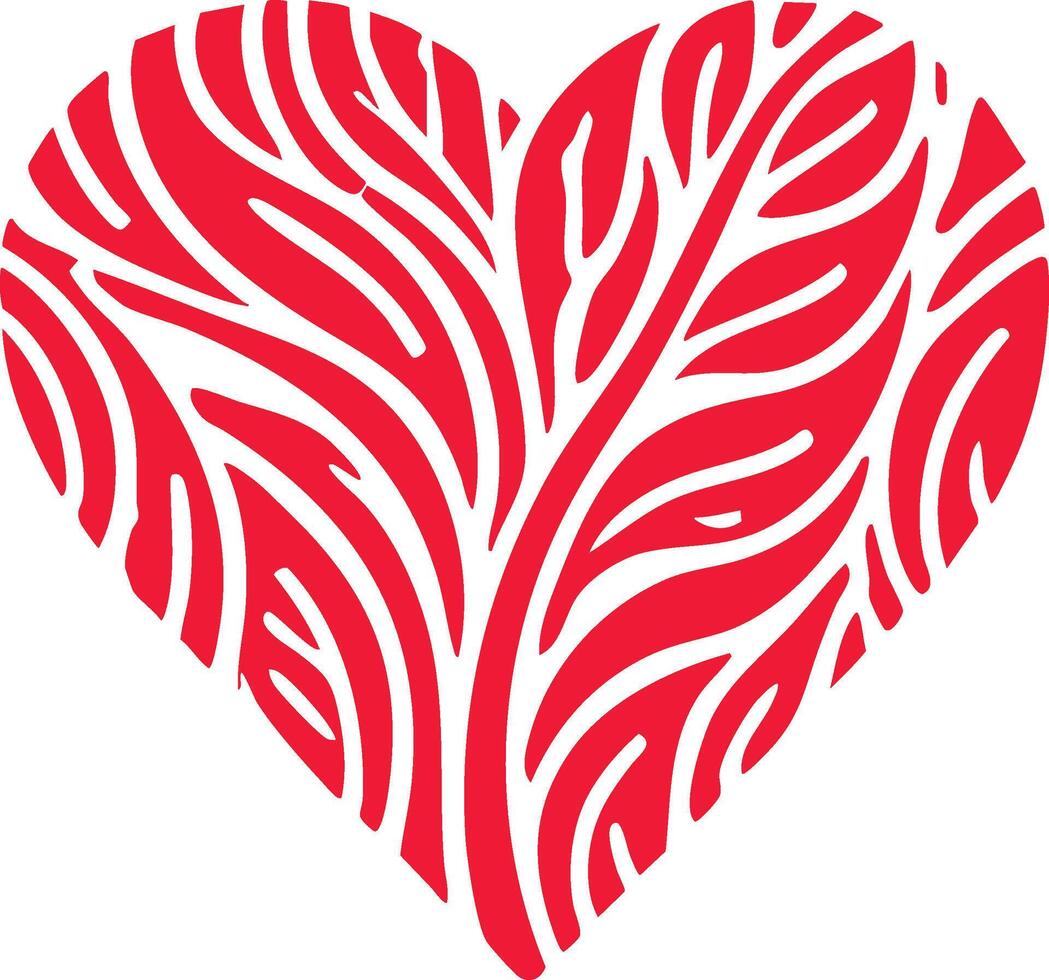 Heart Silhouette Design vector