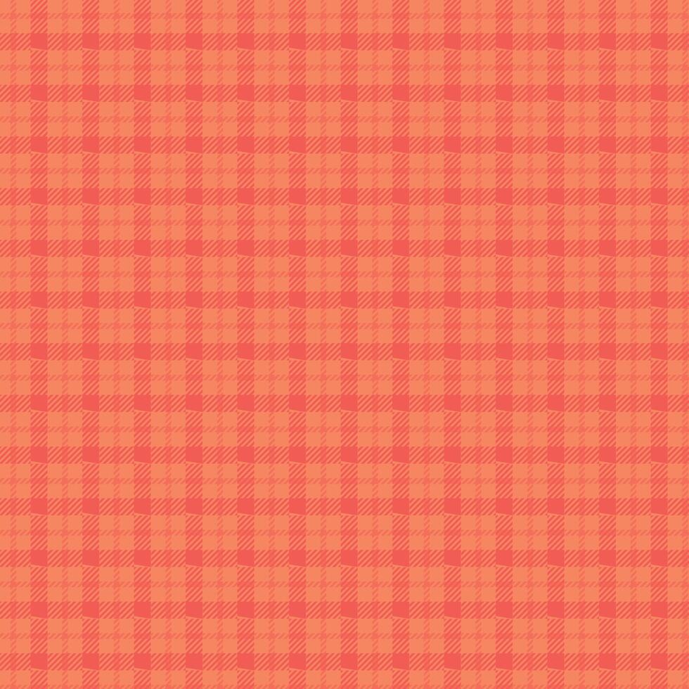 a red and orange checkered fabric background vector