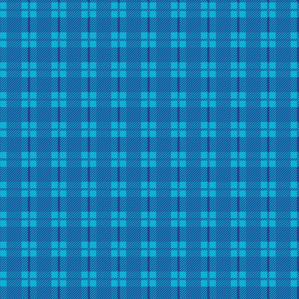 a blue plaid pattern with squares vector