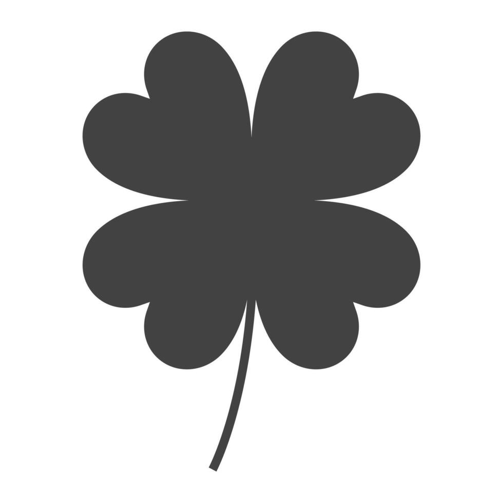 clover four leaf design illustration vector