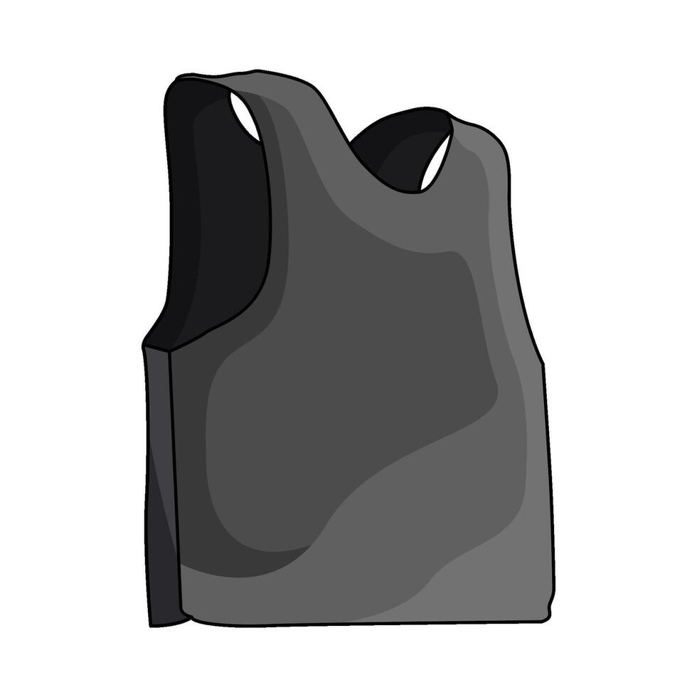 illustration of Bulletproof Vests vector