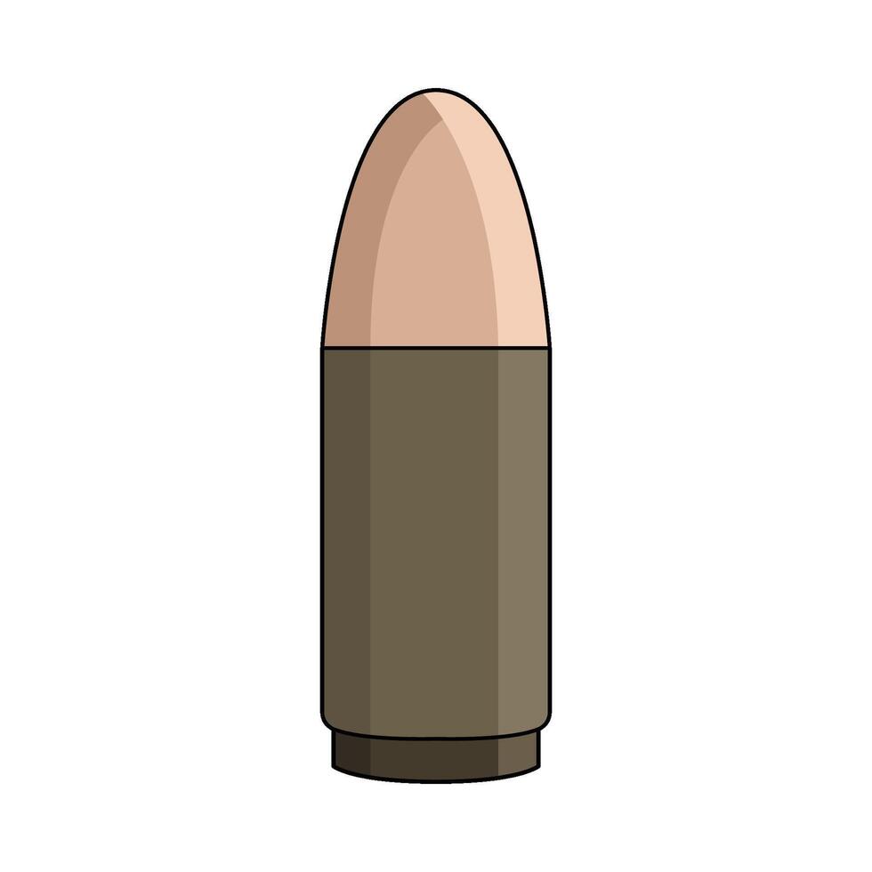 illustration of green Bullet vector