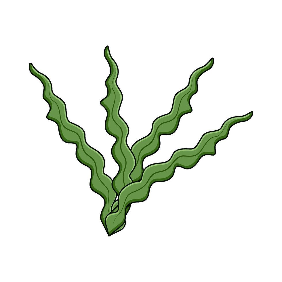 illustration of Algae vector