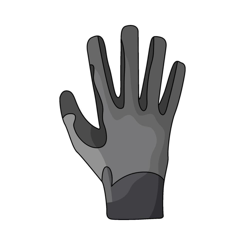 Tactical Gloves illustration vector