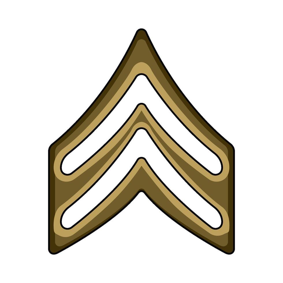 illustration of Rank Insignia vector