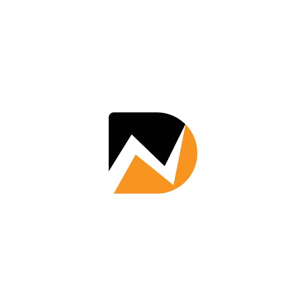 High Quality ND DN Monogram Logo for Distinct Branding vector