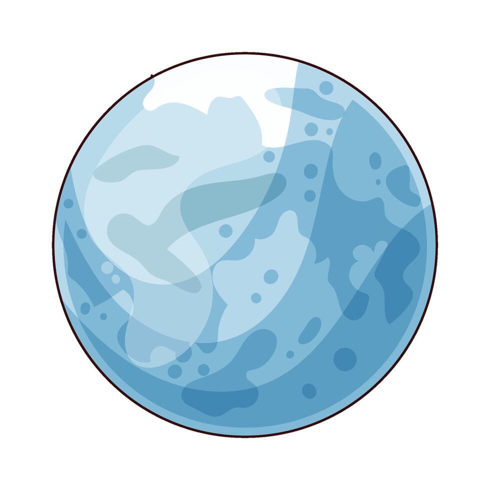 illustration of snowball vector