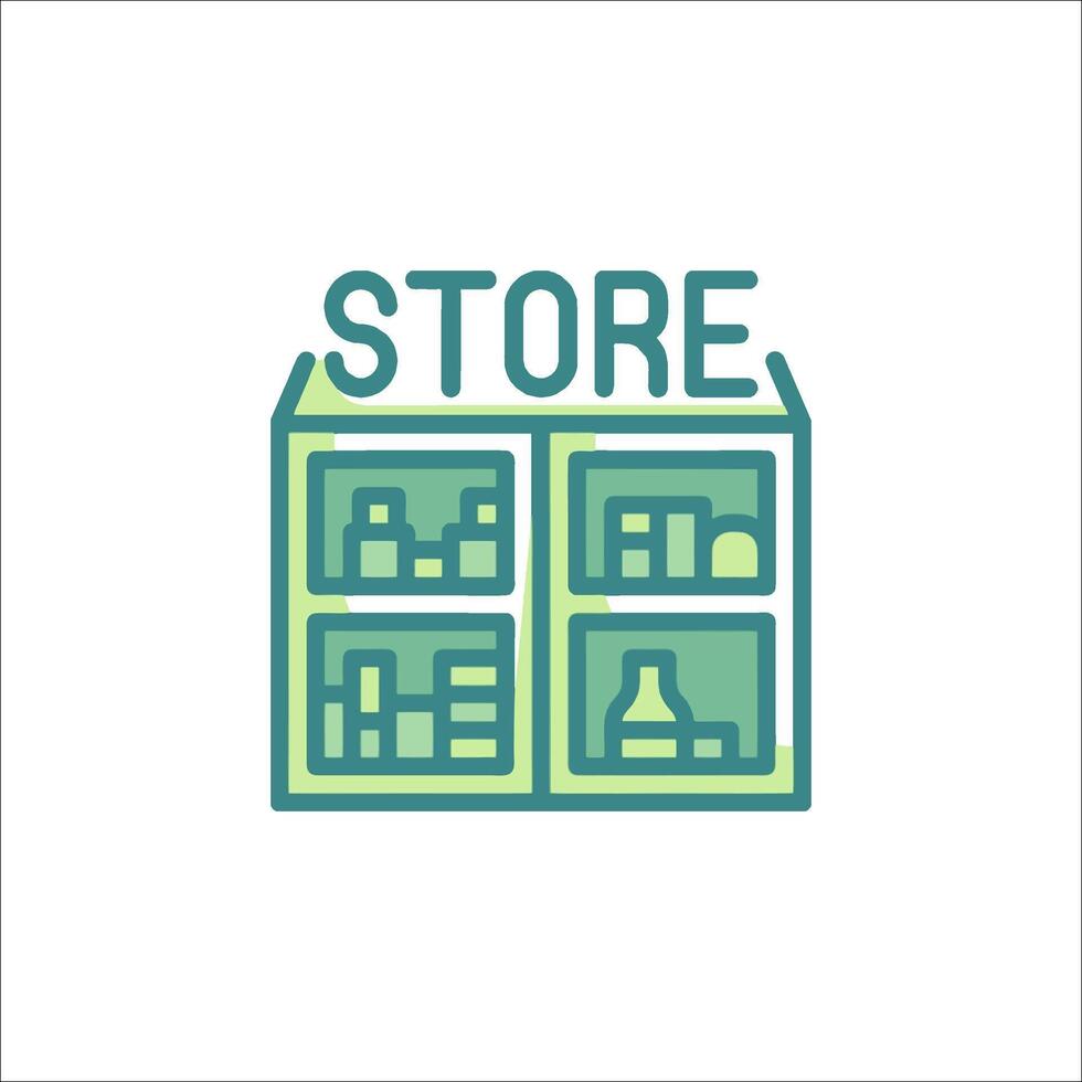 Store icon illustration vector